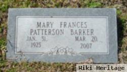 Mary Frances Patterson Barker