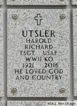 Harold Richard Utsler