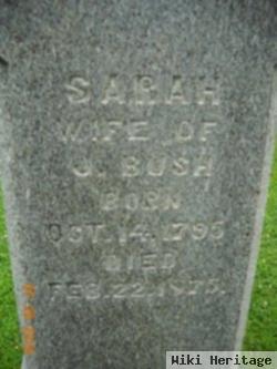 Sarah Jane Baughn Bush