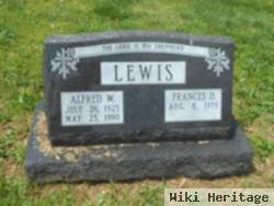 Alfred W Lewis