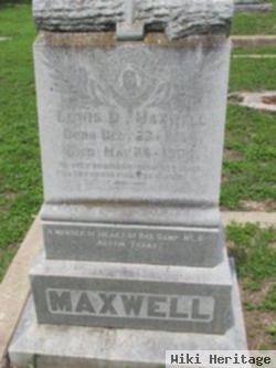 Lewis D Maxwell