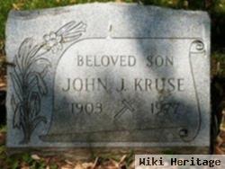 John J Kruse