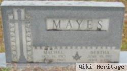 Bertha D Sanders Mayes