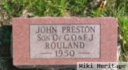 John Preston Rouland