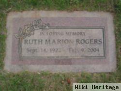 Ruth Marion "tudy" Nelson Rogers