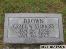 Grace W. Stebbins Brown