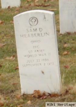 Pfc Sam D Heaberlin