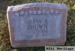 Verna A Brown