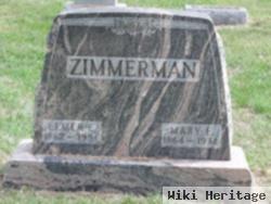 Elmer E Zimmerman