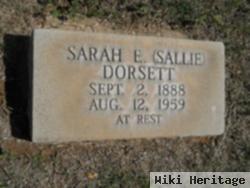 Sarah Ellen "sallie" Walls Dorsett