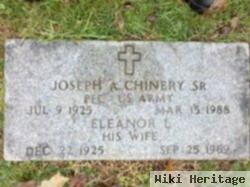 Joseph Aloysius "joe" Chinery, Sr