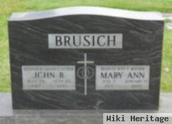 John R Brusich