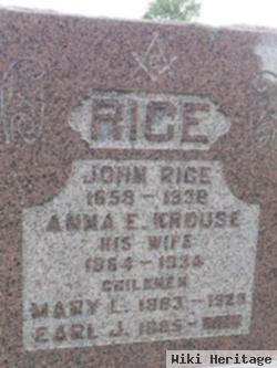 Anna Krouse Rice