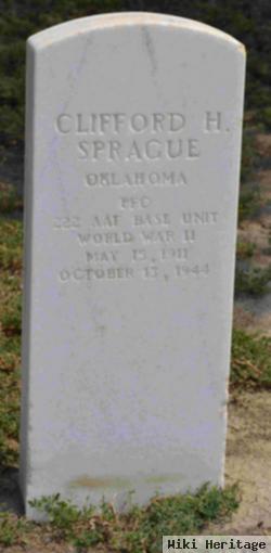 Pfc Clifford H Sprague