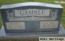 Frank G Gamble