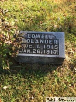 Lowell Bolander