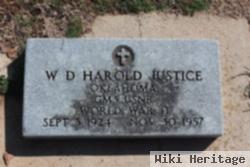 W D Harold Justice