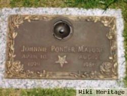 Johnnie Ponder Malone