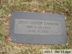 John Lester Cannon