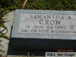 Samantha A Crow