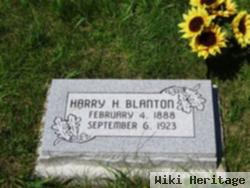 Harry Harland Blanton