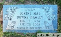 Lorine Mae Downs Hawley