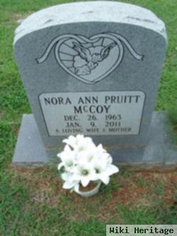 Nora Ann Pruitt Mccoy