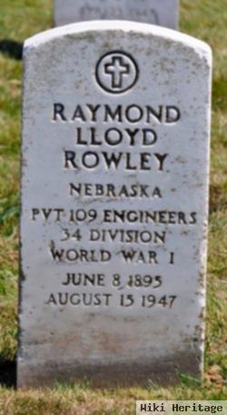 Raymond Lloyd Rowley