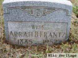 Arrah Bertha Hamilton Frantz