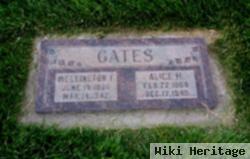 Wellington Fosberry Gates