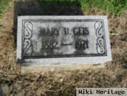 Mary U. Geis