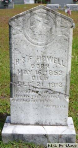 Henry Stewart "foots" Howell