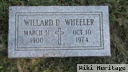 Willard D Wheeler