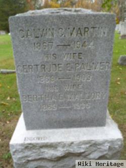 Gertrude E Palmer Martin