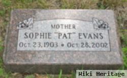 Sophie "pat" Evans