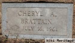 Cheryl A, Brattain