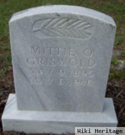 Mittie Ophilia Bridges Griswold