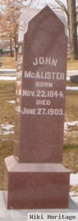 John Mcalister