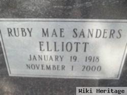 Ruby Mae Sanders Elliott