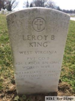 Pvt Leroy B. King