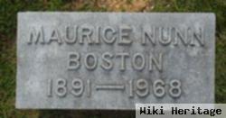 Maurice Nunn Boston