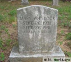 Mary Whitlock