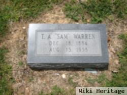 Thomas Abram "sam" Warren