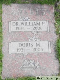 Dr William P. Sheets