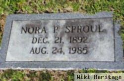 Nora P Sproul