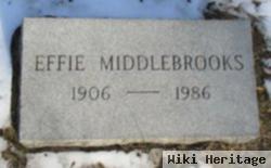 Effie Middlebrooks