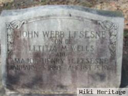 John Webb Lesesne