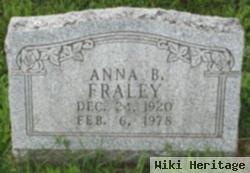 Anna B Fraley