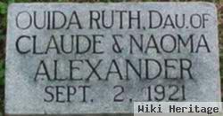 Ouida Ruth Alexander