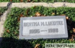 Bertha M. Luedtke